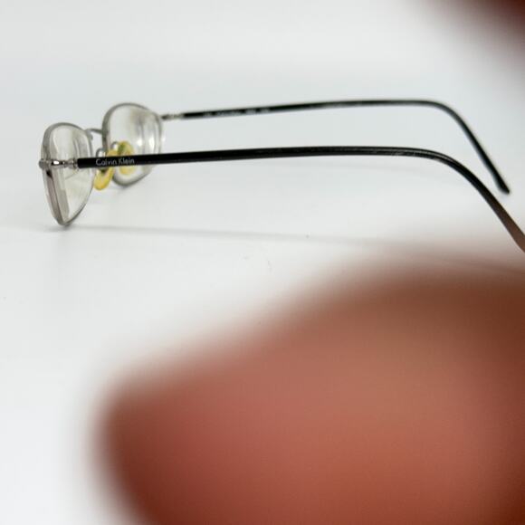 Calvin Klein Eyeglasses, Frames Only, 362 549 Silver, 52-19-145, Metal, 19913 - Picture 2 of 7